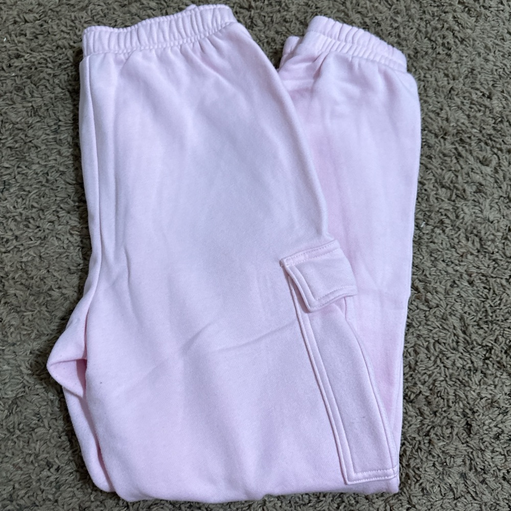 pink sweatpants - size small